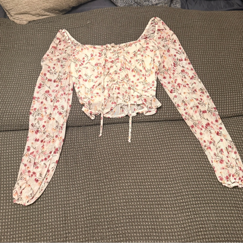 Altar’d State Floral Blouse